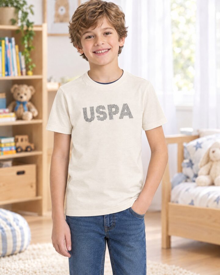 U.S. Polo Assn. Cream USPA T-Shirt